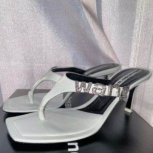 Alexander Wang Women's High Heel Thong Sandals